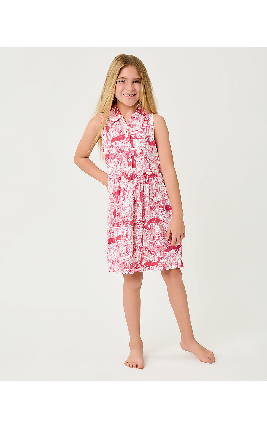 MINI ARLEY DRESS, PARADISE PUNCH THAR SHE BLOWS