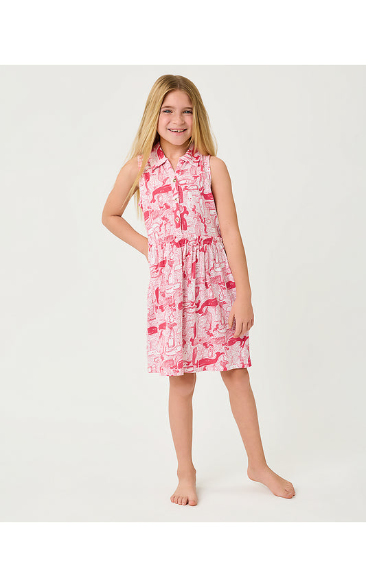 MINI ARLEY DRESS, PARADISE PUNCH THAR SHE BLOWS