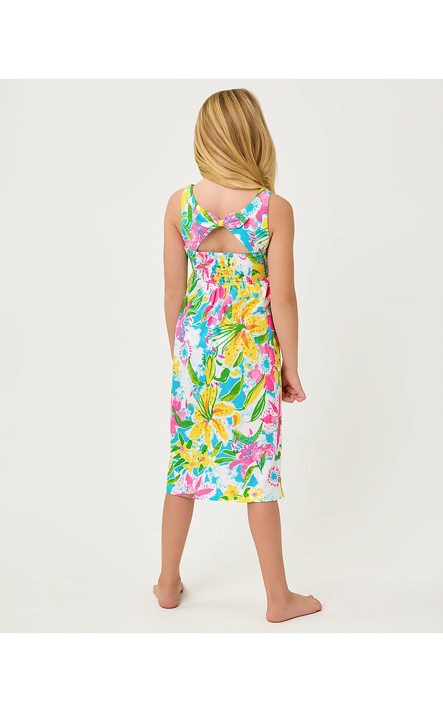 MINI FINNLEY MIDI DRESS, MULTI LOVELY LILLY