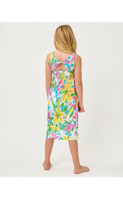 MINI FINNLEY MIDI DRESS, MULTI LOVELY LILLY