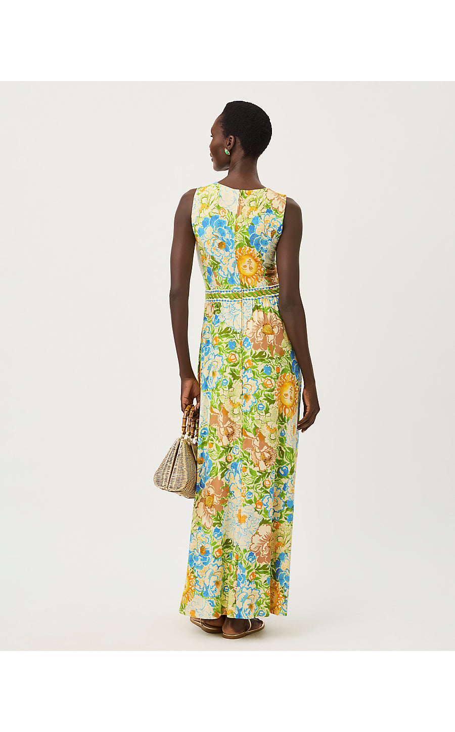 ROSALEY MAXI DRESS UPF 50+, RUTABAGA SYMPEONY ENGINEERED KNIT MAXI
