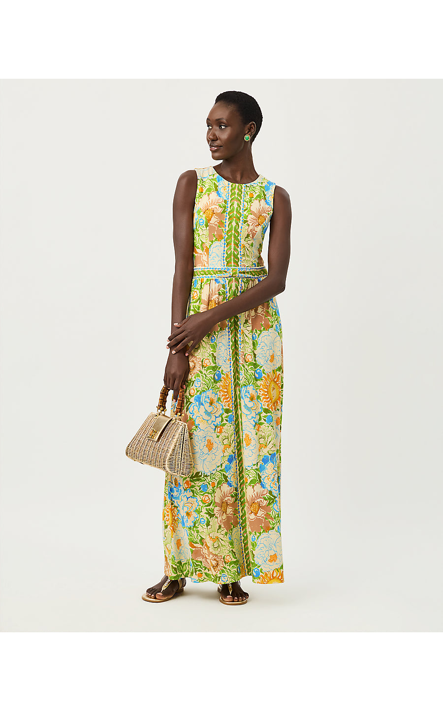 ROSALEY MAXI DRESS UPF 50+, RUTABAGA SYMPEONY ENGINEERED KNIT MAXI