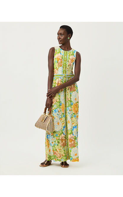 ROSALEY MAXI DRESS UPF 50+, RUTABAGA SYMPEONY ENGINEERED KNIT MAXI