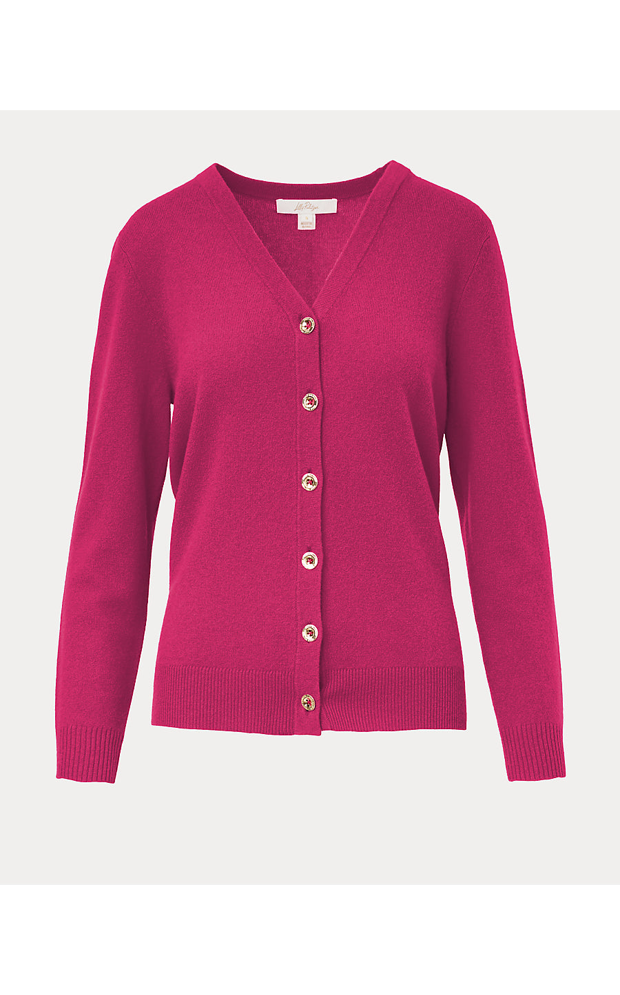 TIPPERY LONGER LENGTH CASHMERE CARDIGAN, BERRY BOUQUET