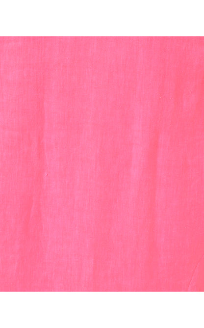 KAVALLA LINEN DRESS, CHERRY BLOSSOM PINK