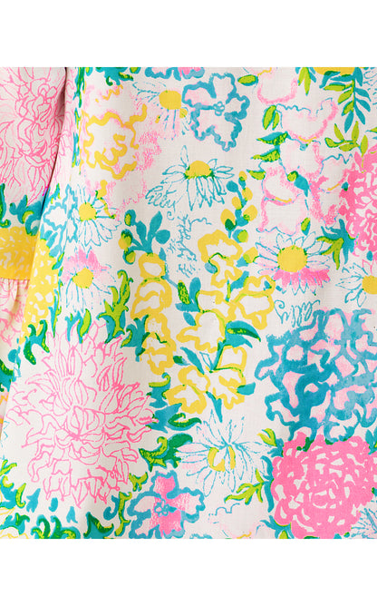 RAYANNA TUNIC DRESS, MULTI LILLY GARDEN