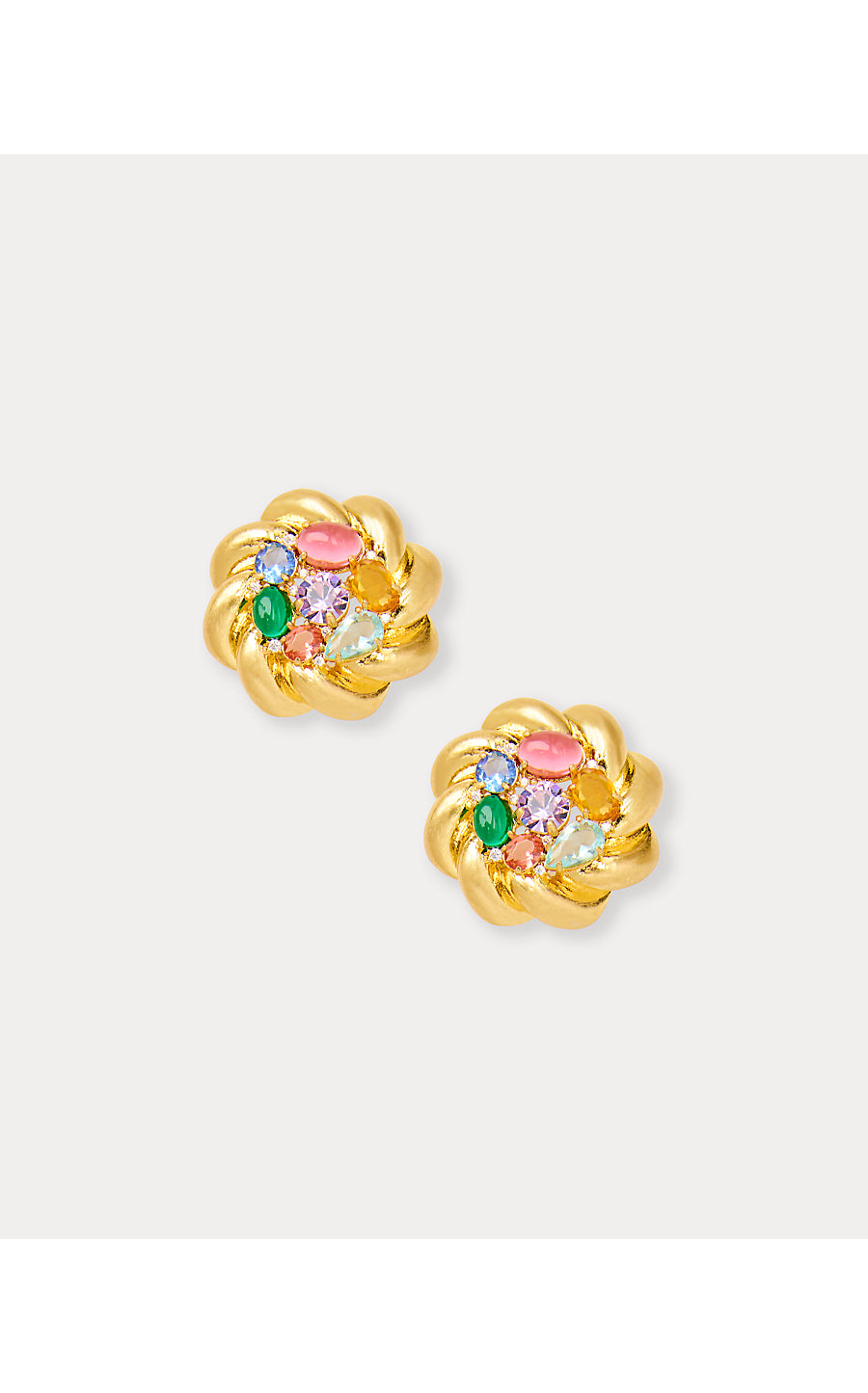 LOREN HOPE TINSELY STUDS, MULTI