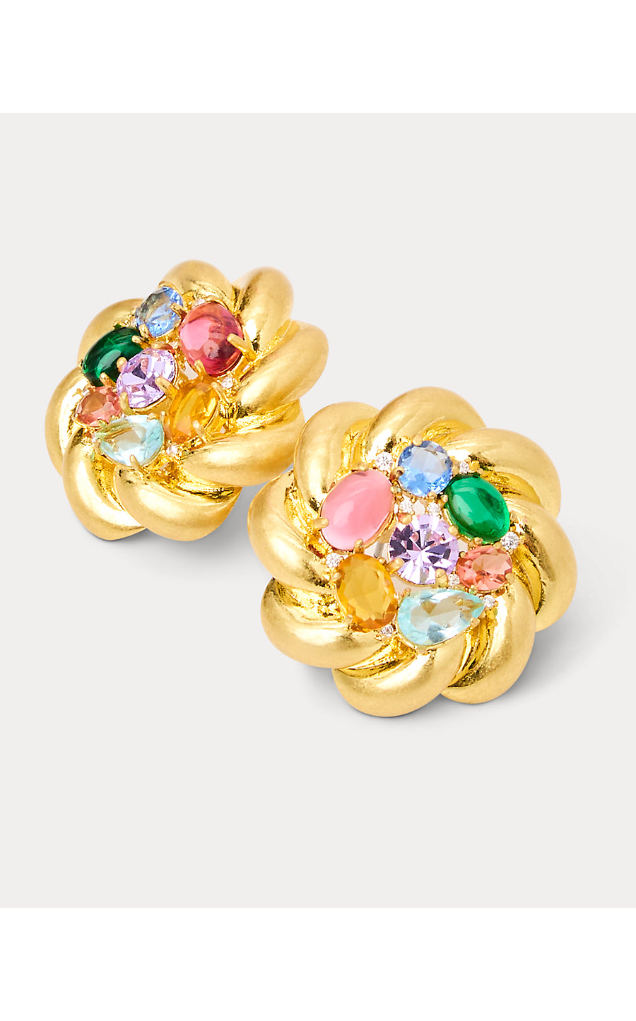 LOREN HOPE TINSELY STUDS, MULTI