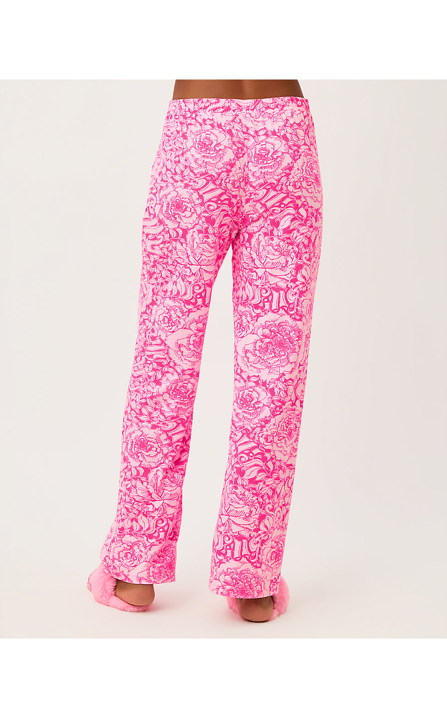 LYSANDRA PJ PANT, PINK ASTER A ROSE BY ANY OTHER NAME