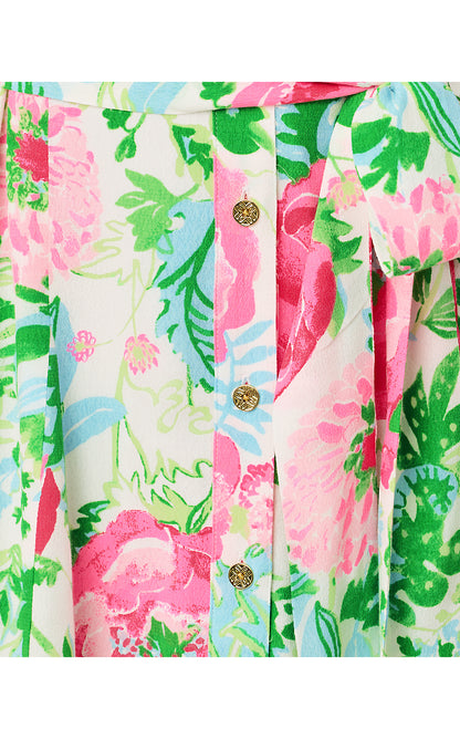 LARKYN SHIRTDRESS, MULTI POPPY PARTY