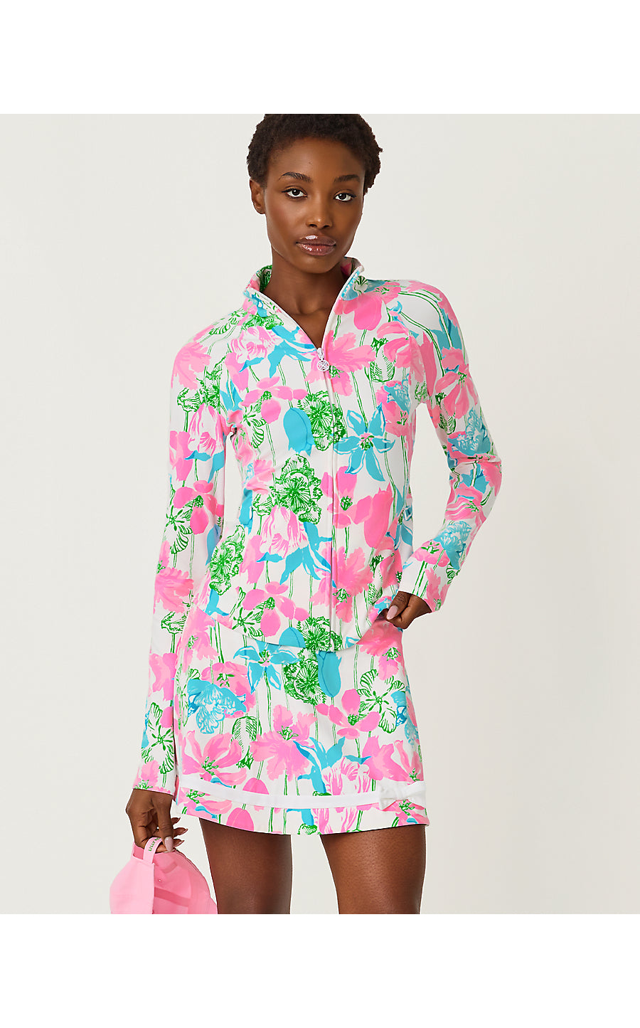 MARILLA HIGH RISE SKORT UPF 50+, RESORT WHITE VINEY LINEY