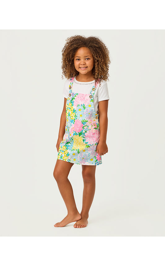 VARNEY OVERALL DRESS, MULTI LILLY GARDEN