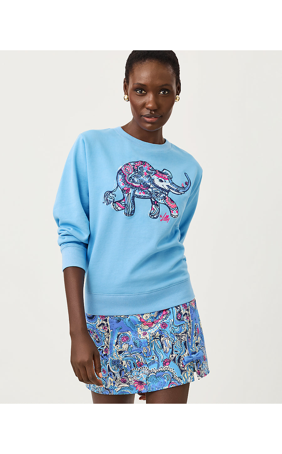 MEENA BOW SKORT UPF 50+, MULTI PAISLEY PARADE