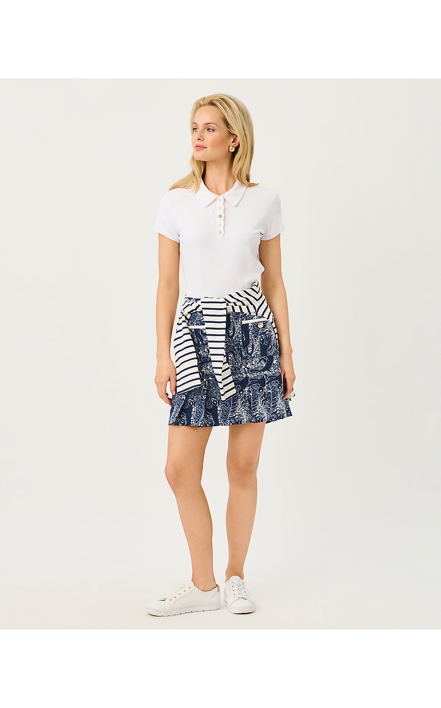 LUISA SKORT UPF 50+, LOW TIDE NAVY LIL PALM PROWL GOLF