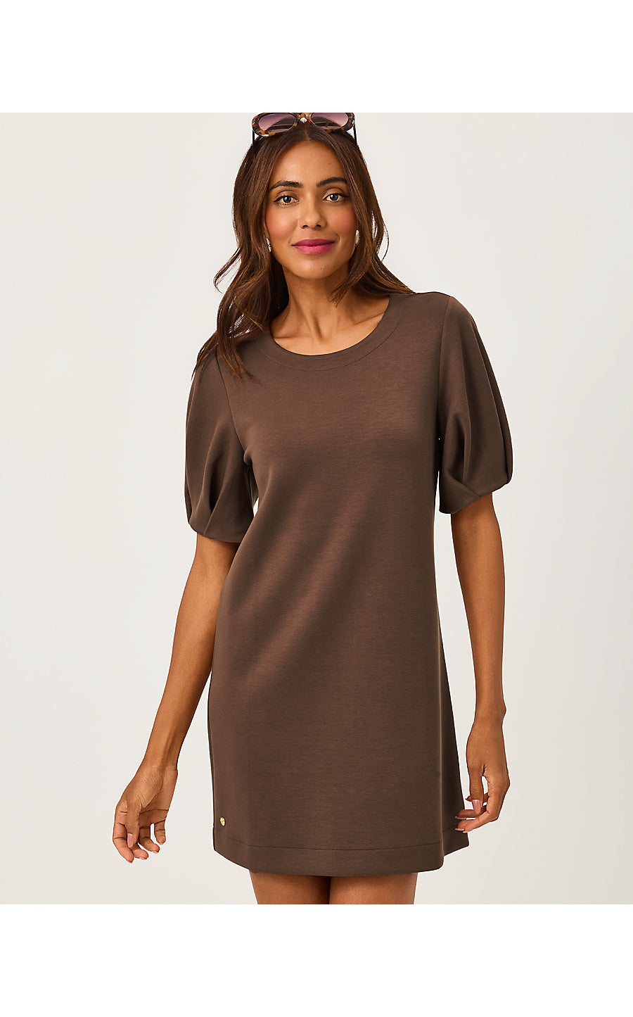 SEMANA BUBBLE SLEEVE DRESS, COCO BEACH
