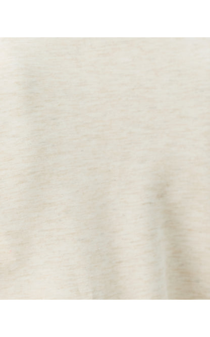 SEMANA BUBBLE SLEEVE DRESS, HEATHERED COCONUT