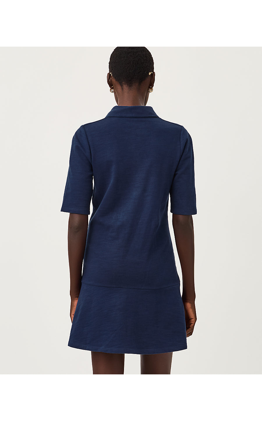CARMELIA DRESS, LOW TIDE NAVY