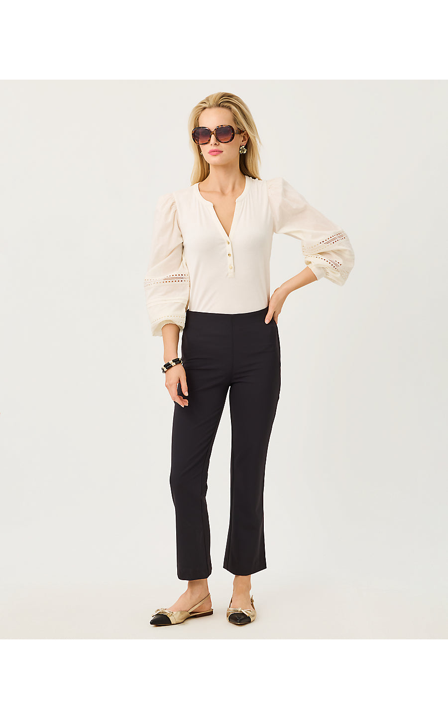 KYNLEE BI-STRETCH PANT, NOIR