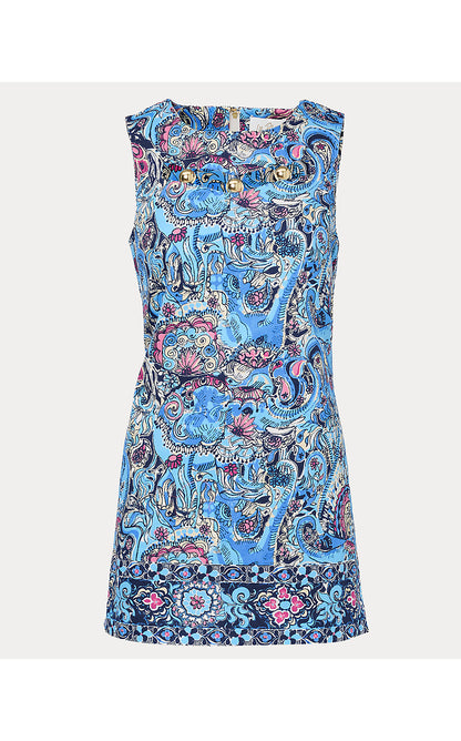 PALOMA SHIFT ROMPER, MULTI PAISLEY PARADE ENGINEERED ROMPER