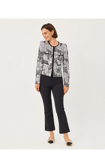 ANNAMARIE QUILTED JACKET, COCONUT CROSSGRAIN Z