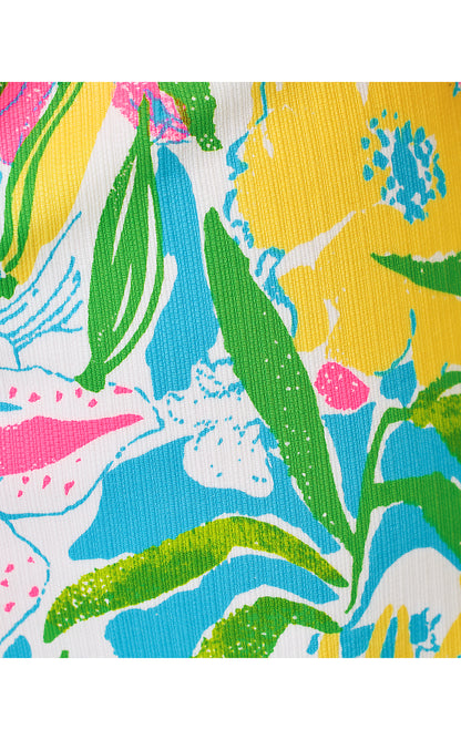 VEDA SKIRTED ROMPER, MULTI LOVELY LILLY