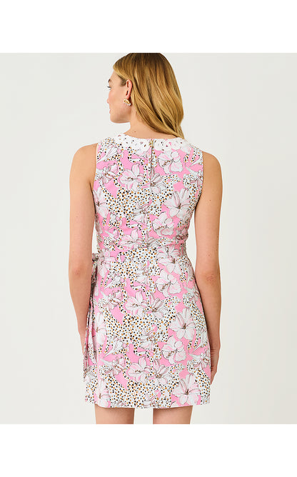 FRESIA STRETCH SHIFT, CONCH SHELL PINK WILDNESS