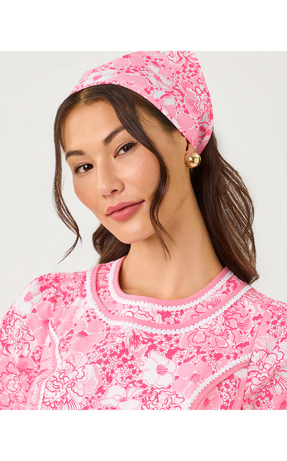GWP SET OF 3 HEAD SCARVES, MINT CONDITION BURST OF JOY