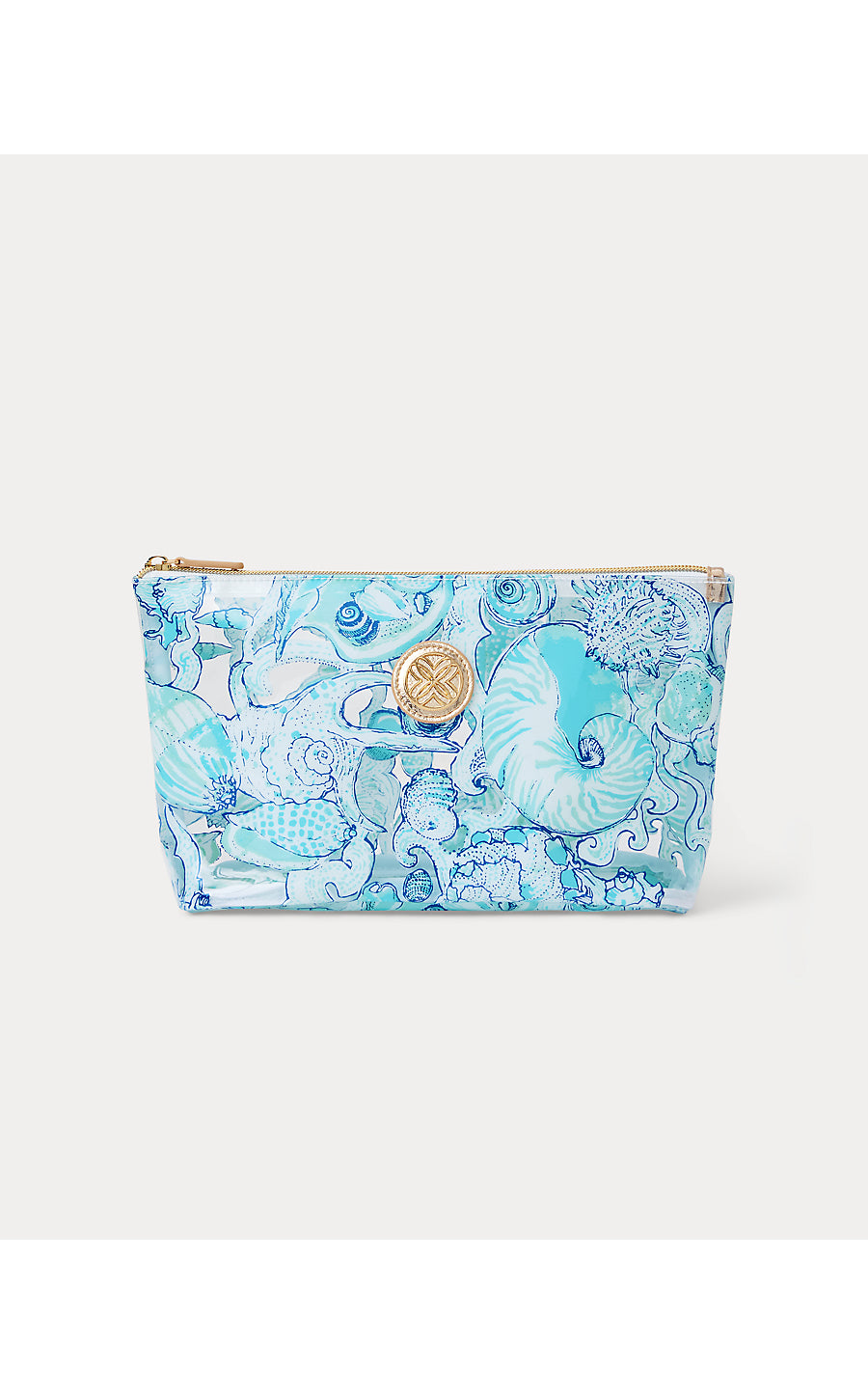 GWP SET OF 2 POOL POUCHES, CLEAR IN ALL HER GLORY GWP