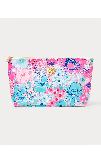 GWP SET OF 2 POOL POUCHES, CLEAR IN ALL HER GLORY GWP
