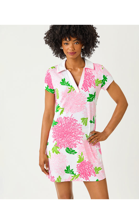 CAYO COSTA DRESS UPF 50+, RESORT WHITE LIL GO WITH THE FLOW