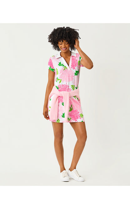 CAYO COSTA DRESS UPF 50+, RESORT WHITE LIL GO WITH THE FLOW
