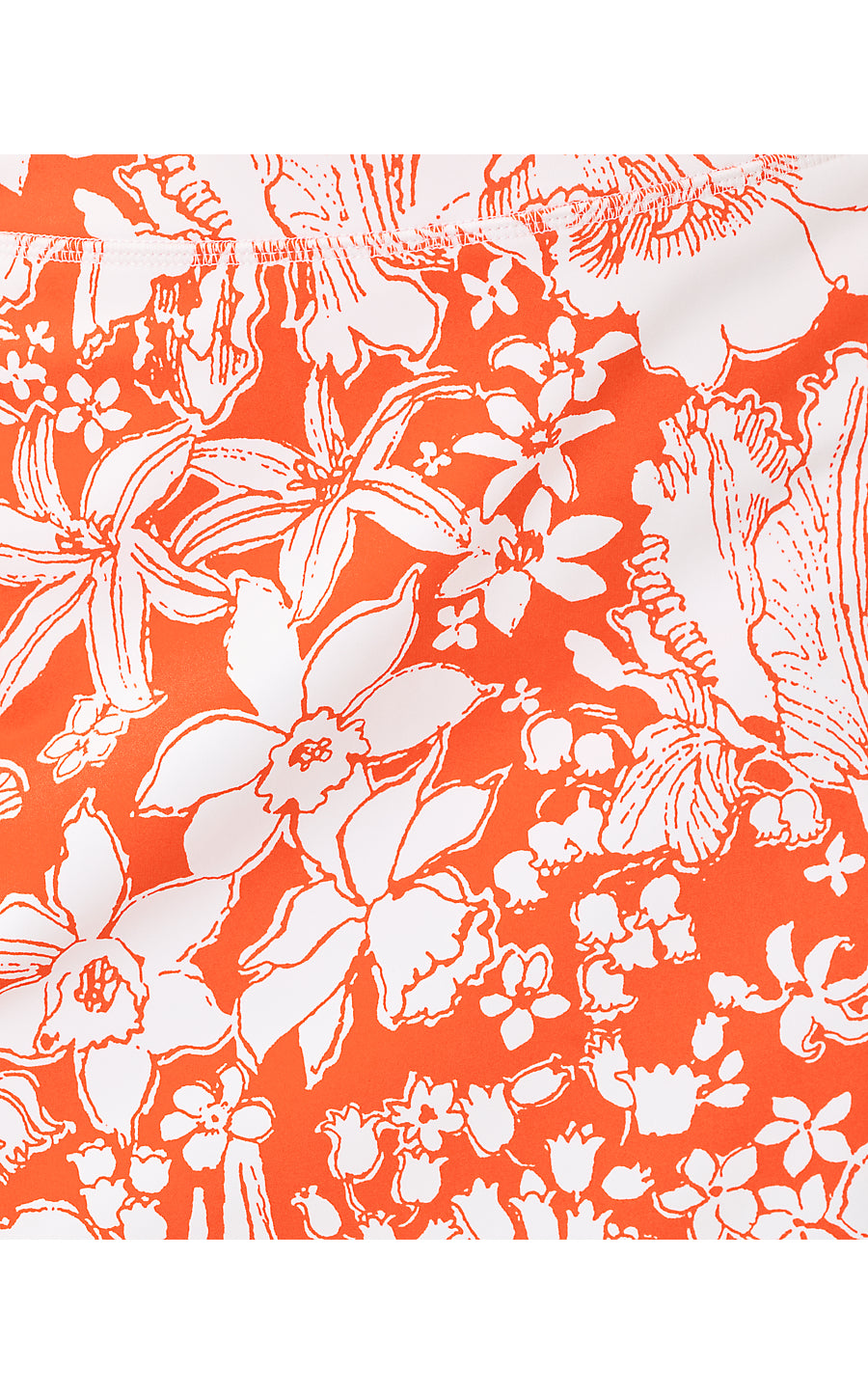 JOLENA SKORT UPF 50+, SUNSET ORANGE BUDDING ROMANCE