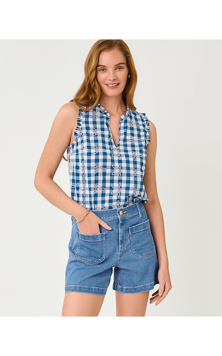 HARLEEN HIGH RISE SHORT, ROSANNA WASH