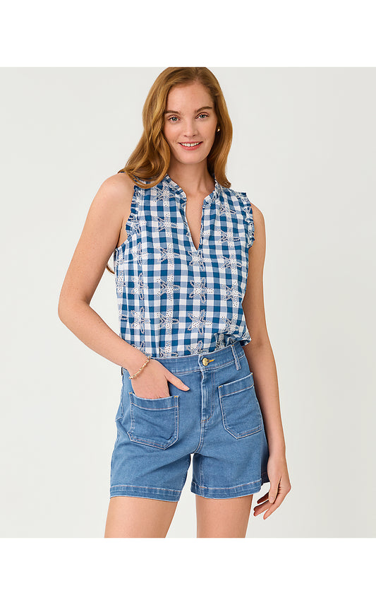 HARLEEN HIGH RISE SHORT, ROSANNA WASH