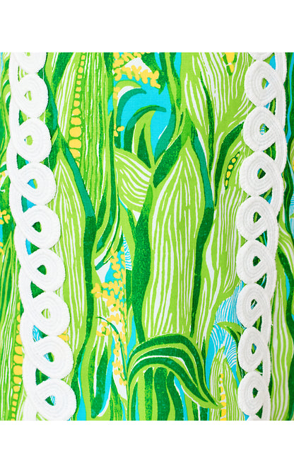 LITTLE LILLY CLASSIC SHIFT, TURQUOISE TIDE SWEET CORN