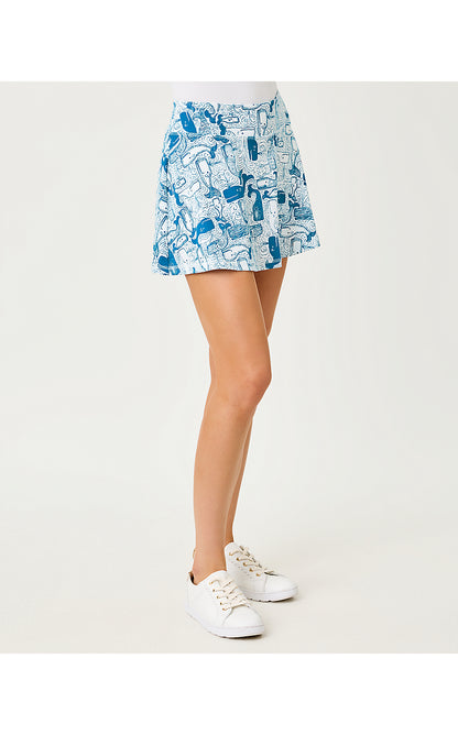 AILA SKORT UPF 50+, NASSAU BLUE THAR SHE BLOWS