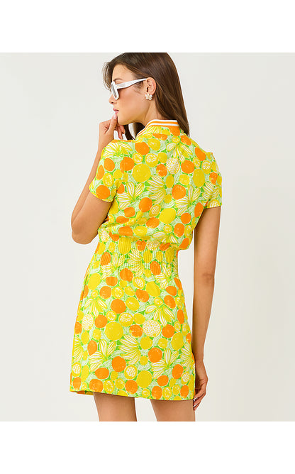 LOVE ACTIVE DRESS UPF 50+, ISLAND PALM ZESTY