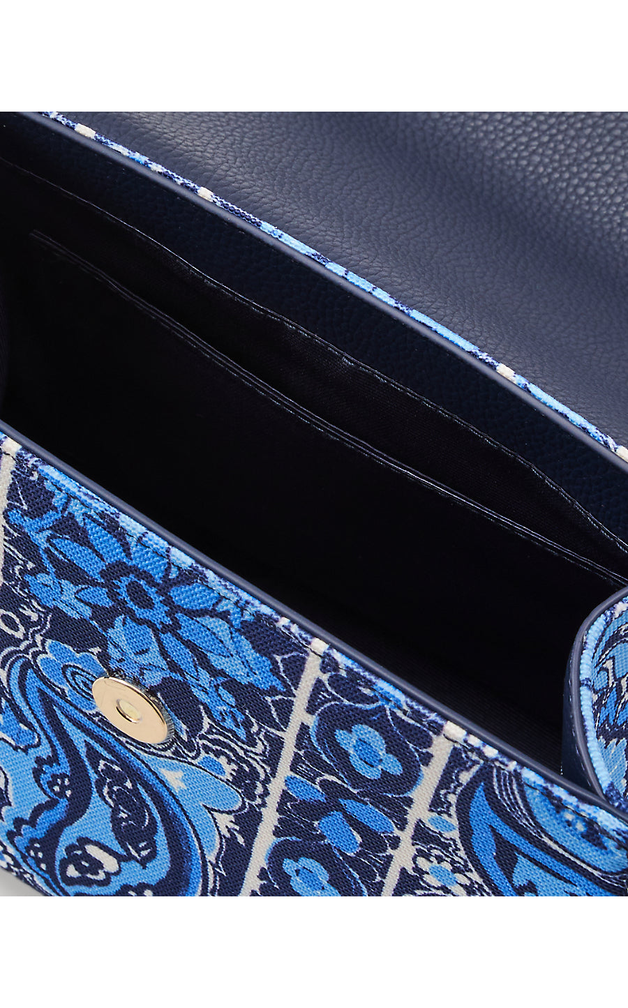 IRVINE TOP HANDLE BAG, LOW TIDE NAVY THE CASBAH ENGINEERED BAG