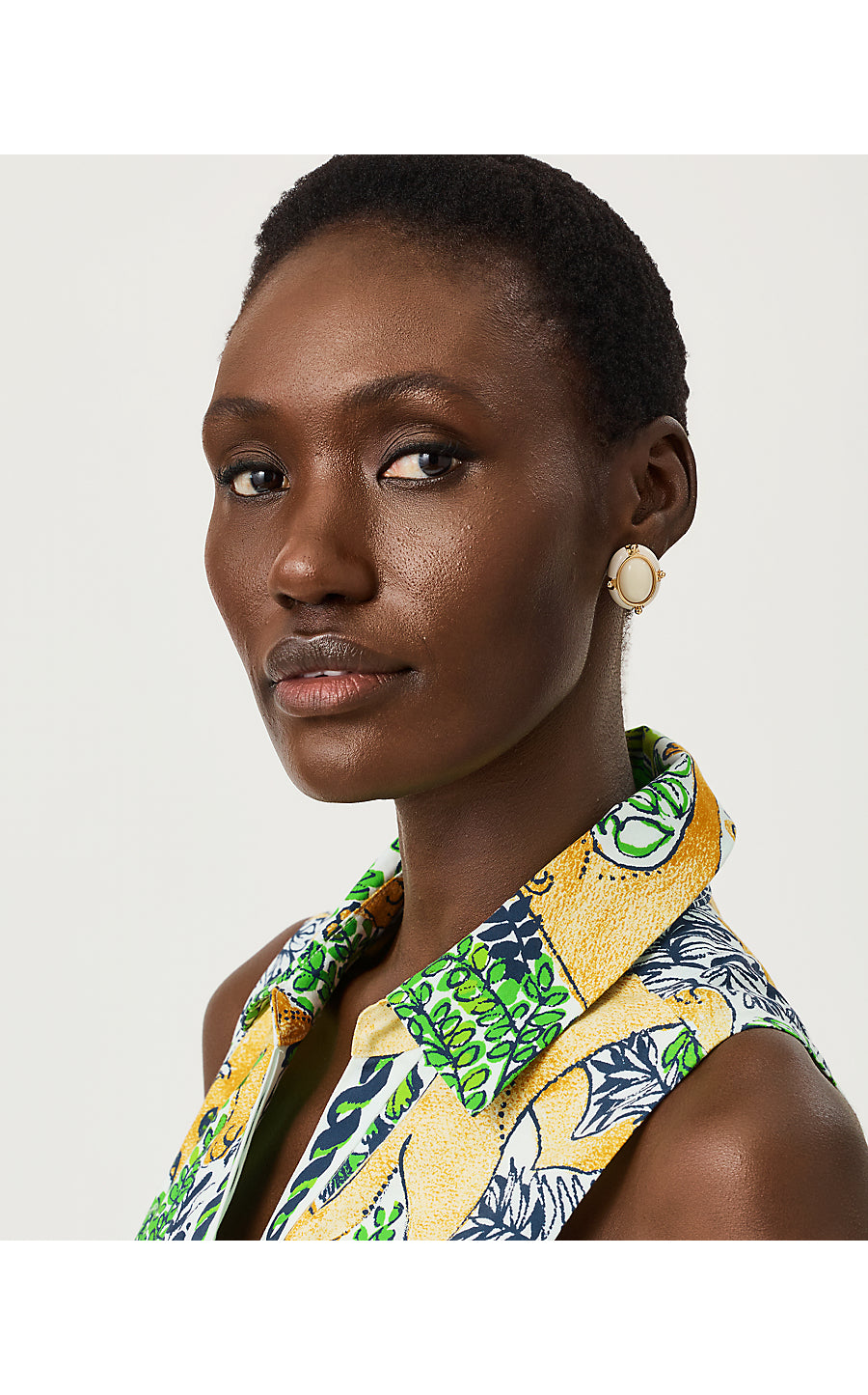 PALM PROWL EARRINGS, COCONUT