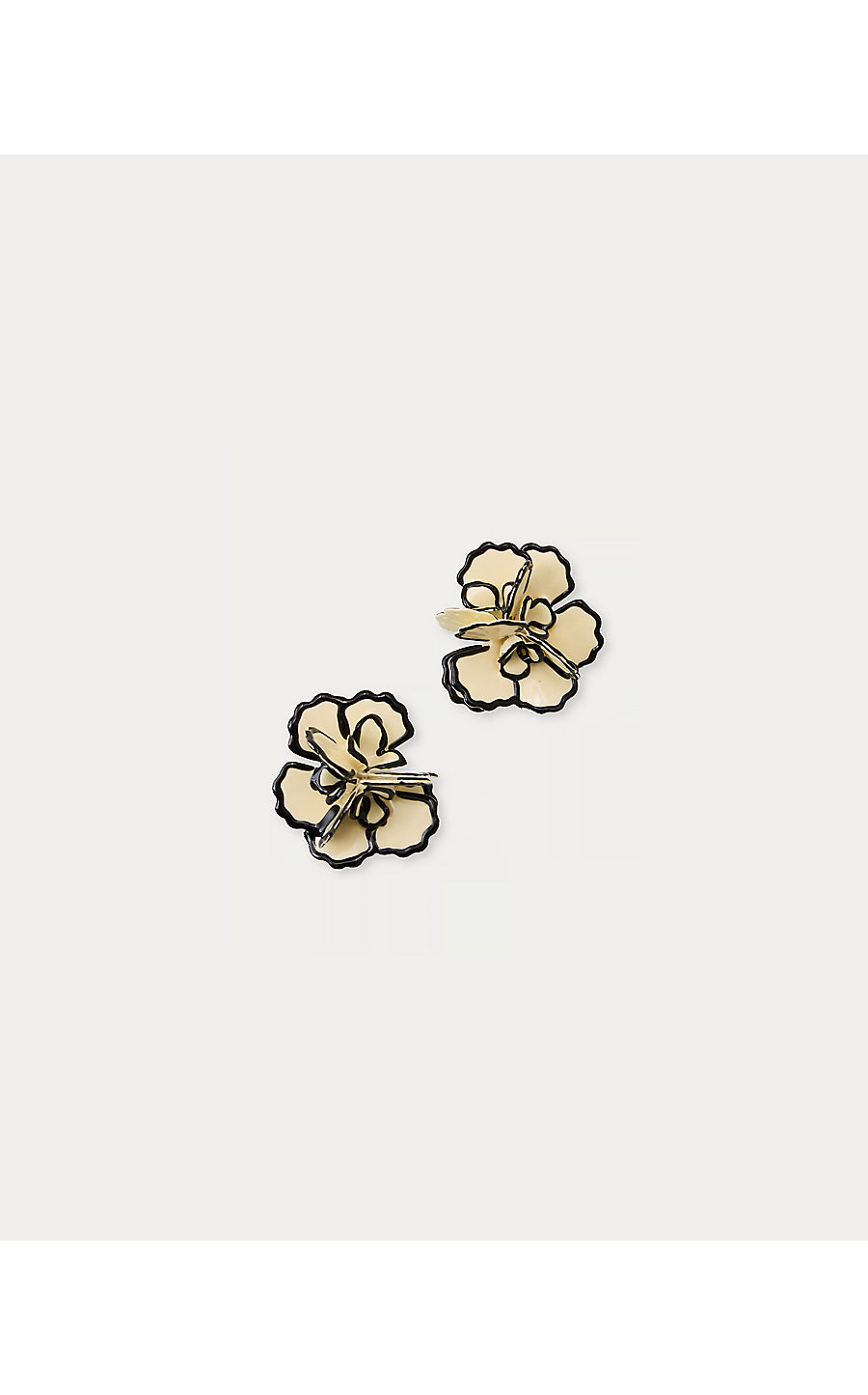 BLUSHING BLOOMS EARRINGS, COCONUT