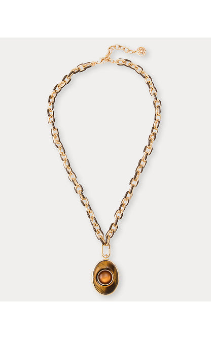 CAMOUFLAGE CATWALK NECKLACE, COCO BEACH