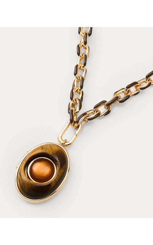CAMOUFLAGE CATWALK NECKLACE, COCO BEACH