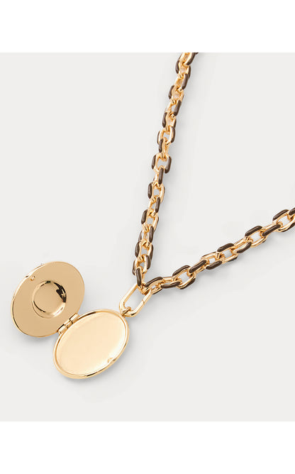 CAMOUFLAGE CATWALK NECKLACE, COCO BEACH