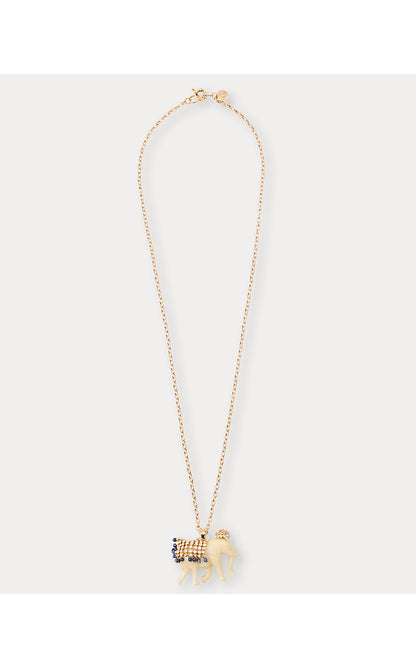PAISLEY PARADE NECKLACE, COCONUT