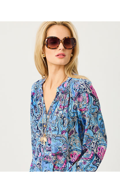 PAISLEY PARADE NECKLACE, COCONUT