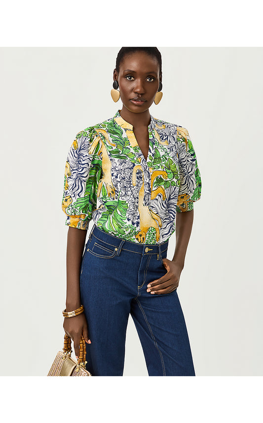 MIALEIGH TOP, MULTI PALM PROWL