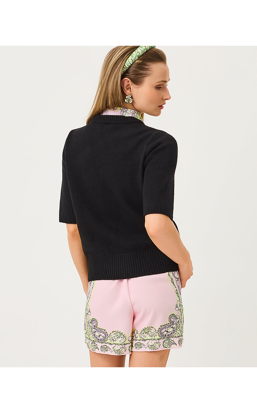 VIVIANN SWEATER, BLACK X ESTORIL