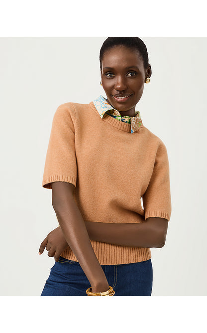 VIVIANN SWEATER, HEATHERED ICED LATTE X SYMPEONY