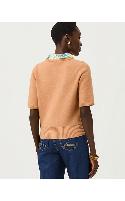 VIVIANN SWEATER, HEATHERED ICED LATTE X SYMPEONY