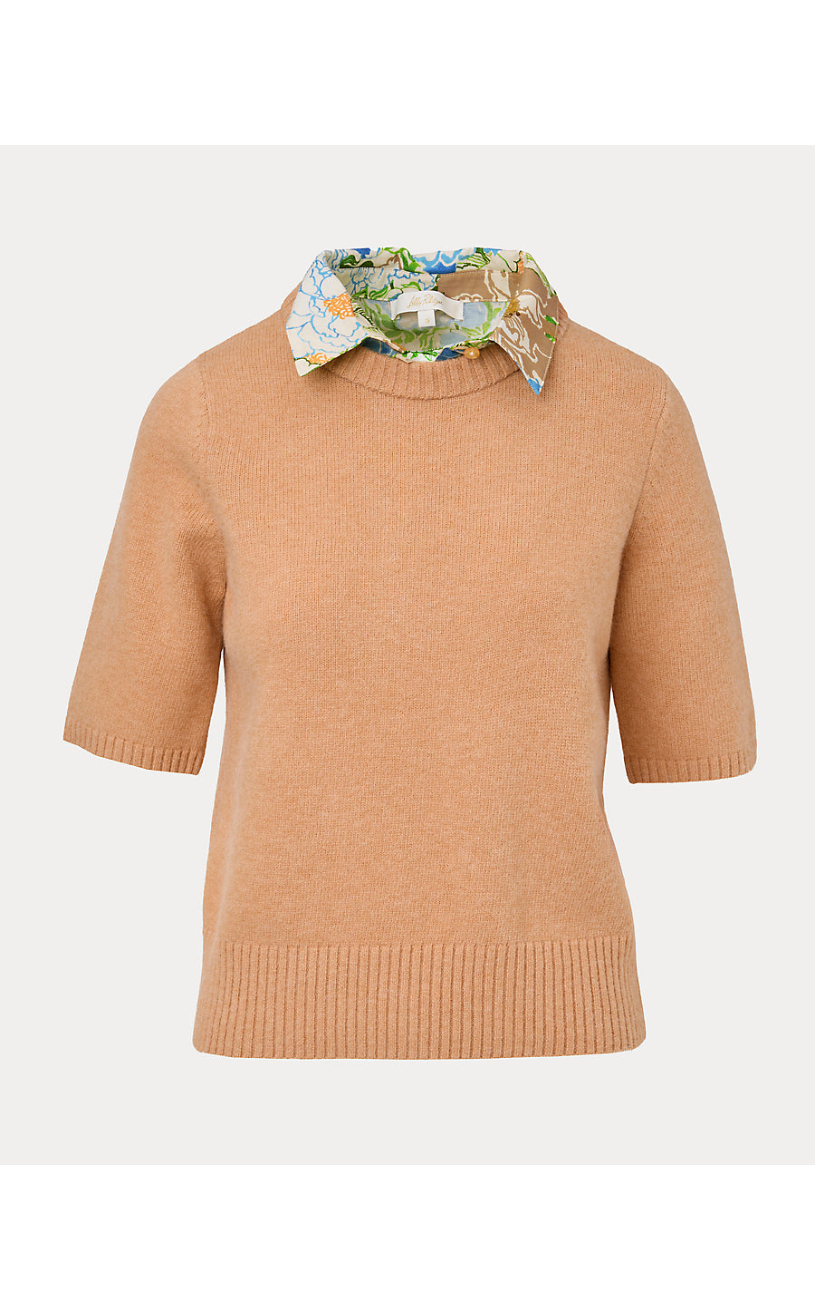 VIVIANN SWEATER, HEATHERED ICED LATTE X SYMPEONY
